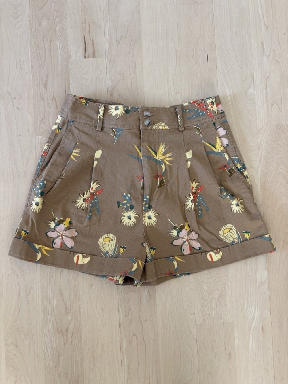 Madewell Floral Shorts Size 4